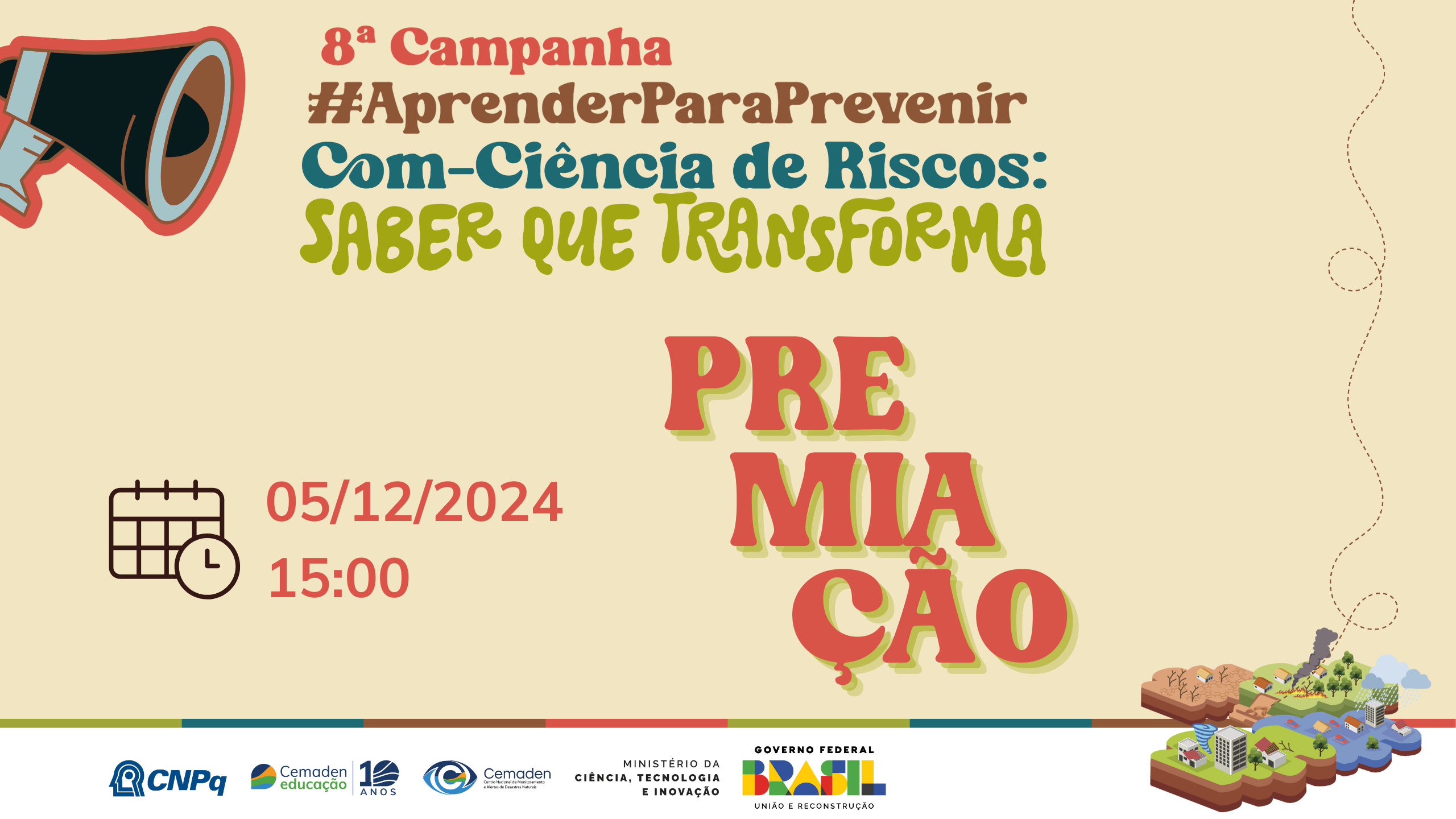 Evento de Premiação #AprenderParaPrevenir2024