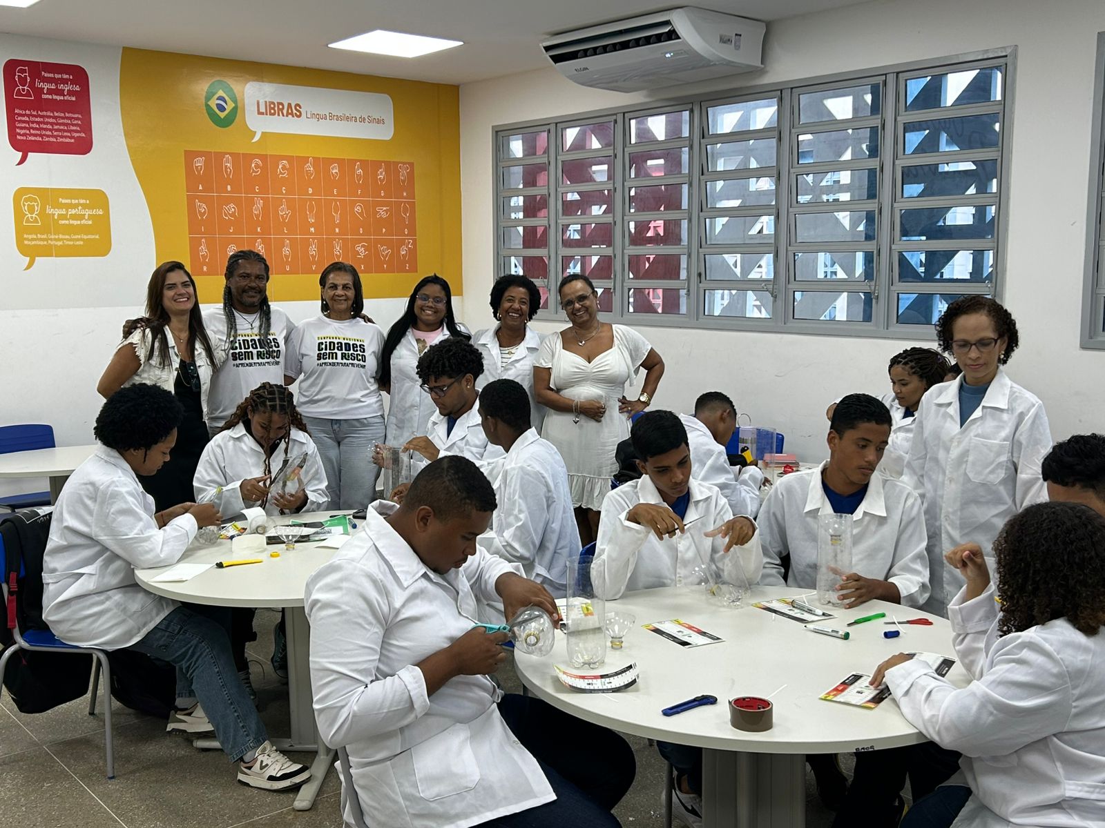 Território Seguro: Eu cuido, Nós cuidamos – Prevenir Riscos, Responsabilidade Coletiva.