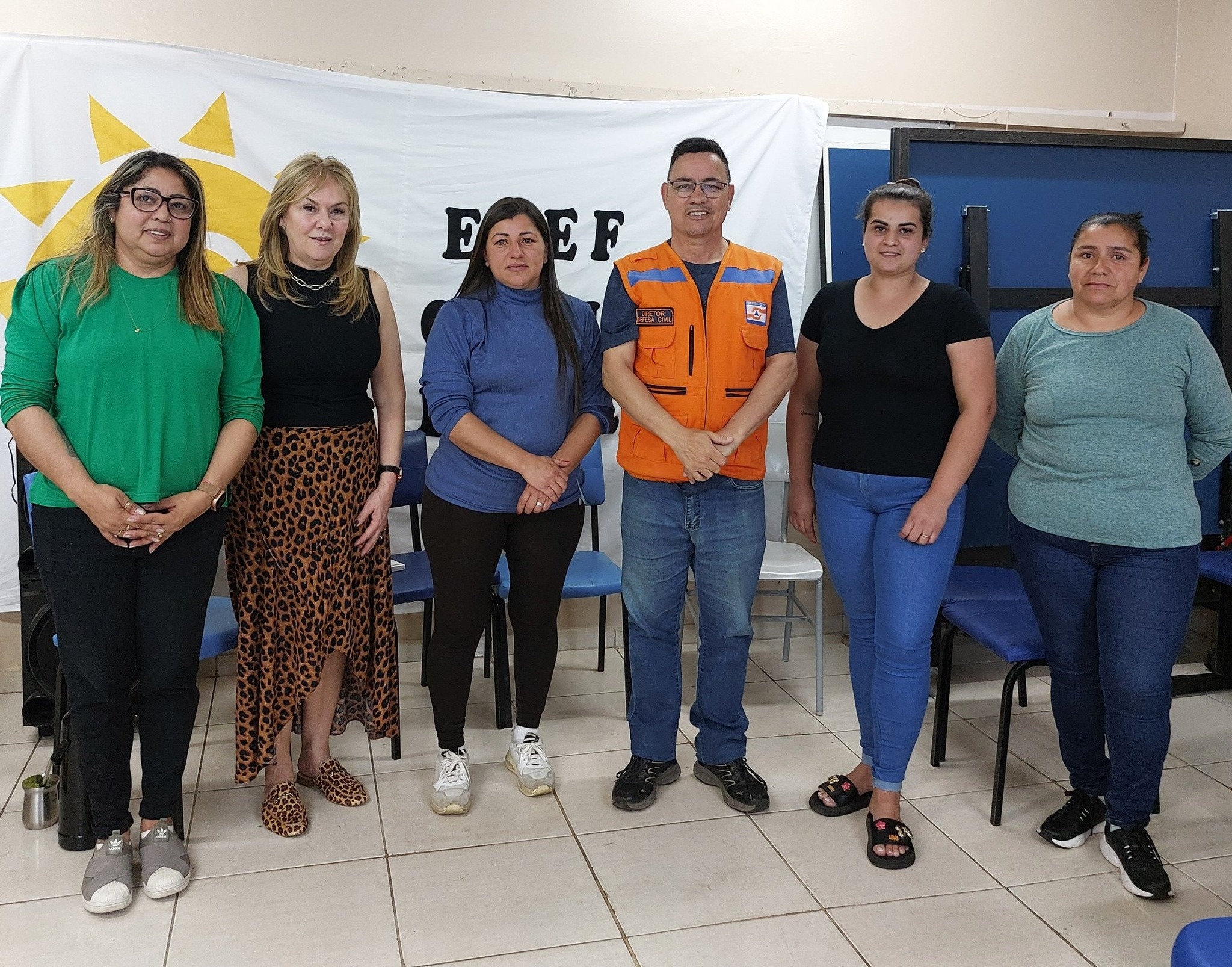 DIREÇÃO DA ESCOLA E DIRETOR DA DEFFESA CIVIL