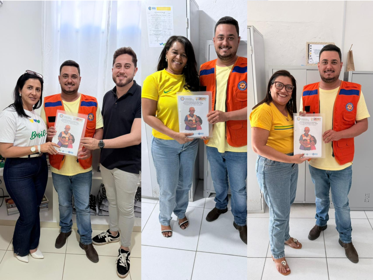 Entrega do PROGRAMA MUNICIPAL DE PROTEÇÃO E DEFESA CIVIL NAS ESCOLAS DE ICHU