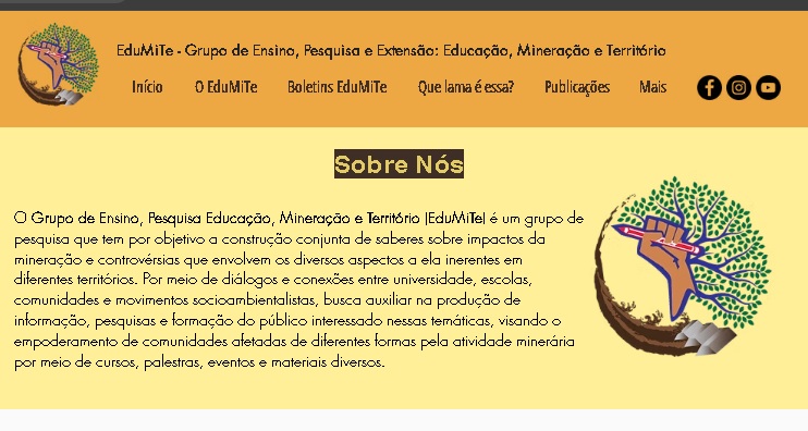 Página do grupo https://www.edumite.net/cpia-sobre-ns