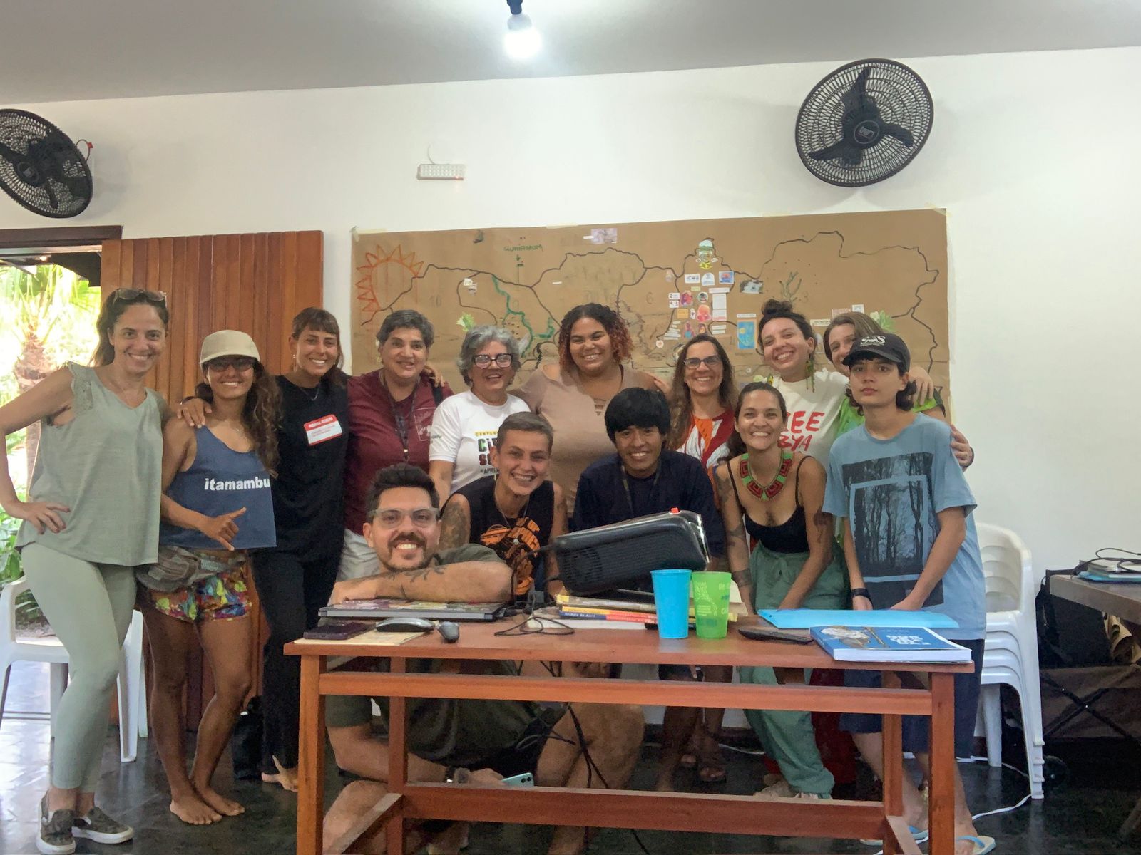 Construção de mapas de risco e outros temas com a juventude fã comunidade