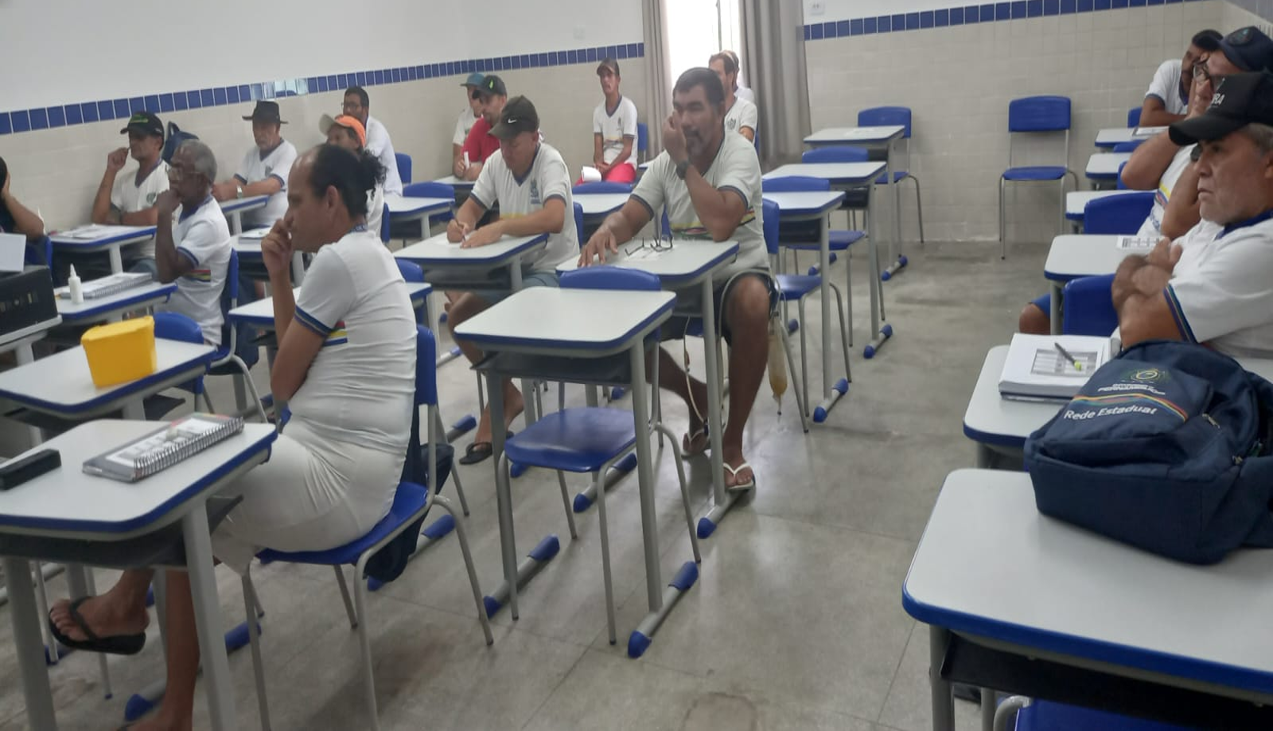 Turmas da EJA Prisional - séries iniciais(manhã)