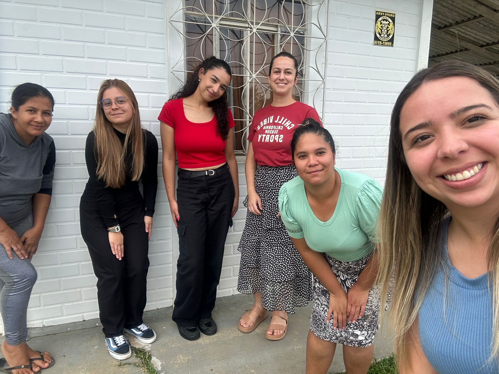formação com grupo incubado