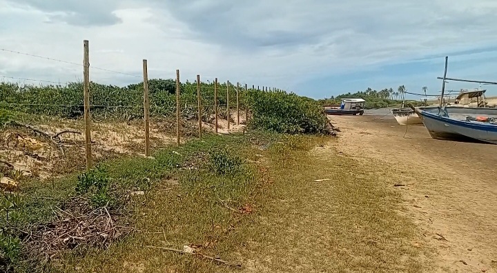 Neste ano, o manguezal de Subaúma enfrentou momentos de preocupação para a comunidade após o cercamento de uma área por uma empresa do setor hoteleiro que possui empreendimento na região da praia. A situação mobilizou moradores e defensores ambientais em busca de informações e esclarecimentos sobre o que estava acontecendo no território. Diante disso, diversas ações informativas foram realizadas, principalmente nas redes sociais, fortalecendo o diálogo com a sociedade sobre a importância da preservação do mangue e dos impactos ambientais que poderiam atingir a comunidade. Também foram necessárias manifestações e ações junto ao Ministério Público, INEMA e outros órgãos de proteção ambiental. A empresa informou que não possui intenção de destruir o manguezal e afirmou ter interesse em sua preservação. Ainda assim, o papel da informação, da conscientização e da mobilização social foi essencial para garantir transparência, participação da comunidade e proteção desse importante patrimônio natural. 📍 Na imagem, uma das áreas cercadas do manguezal de Subaúma.