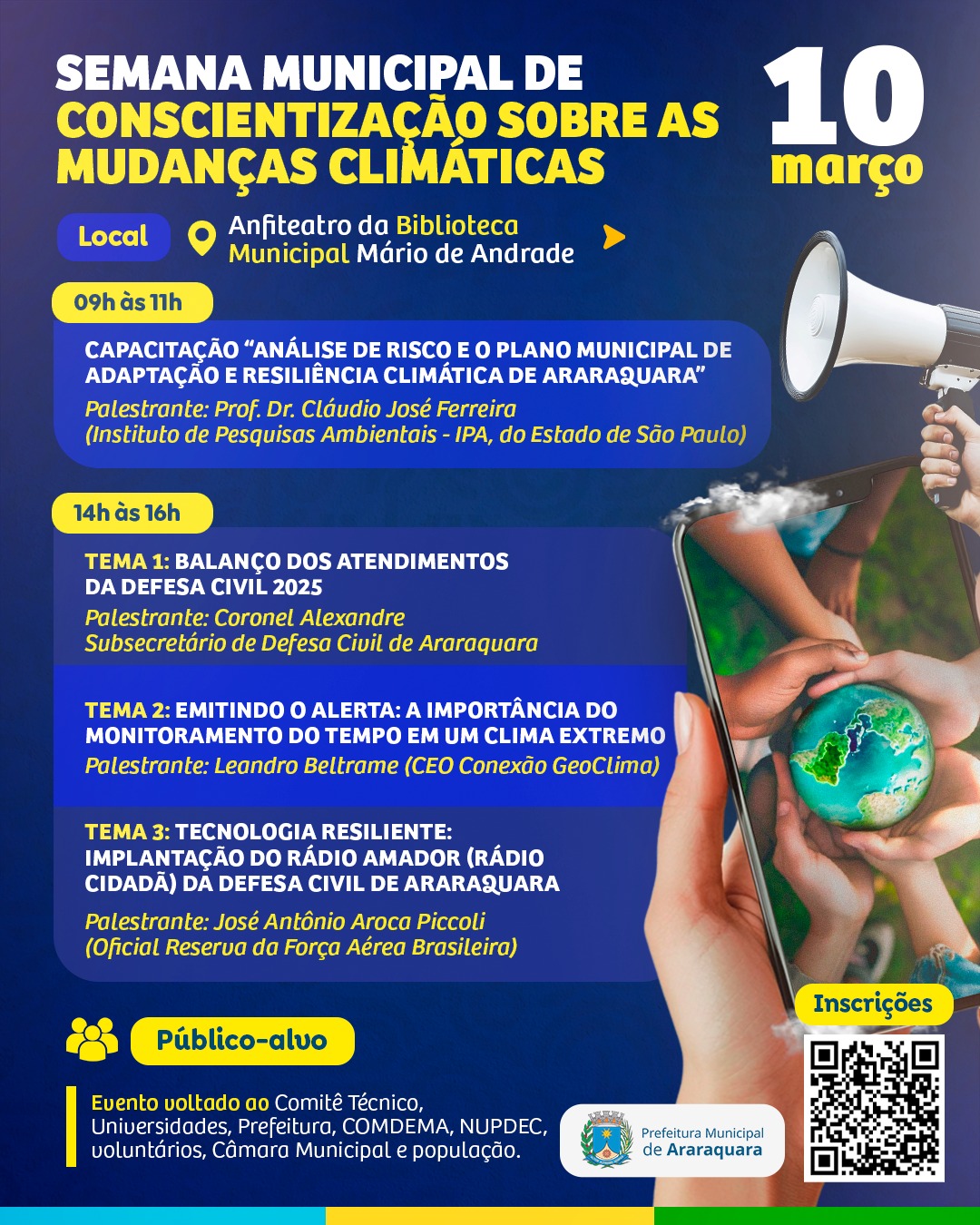 Folder de divulgação.