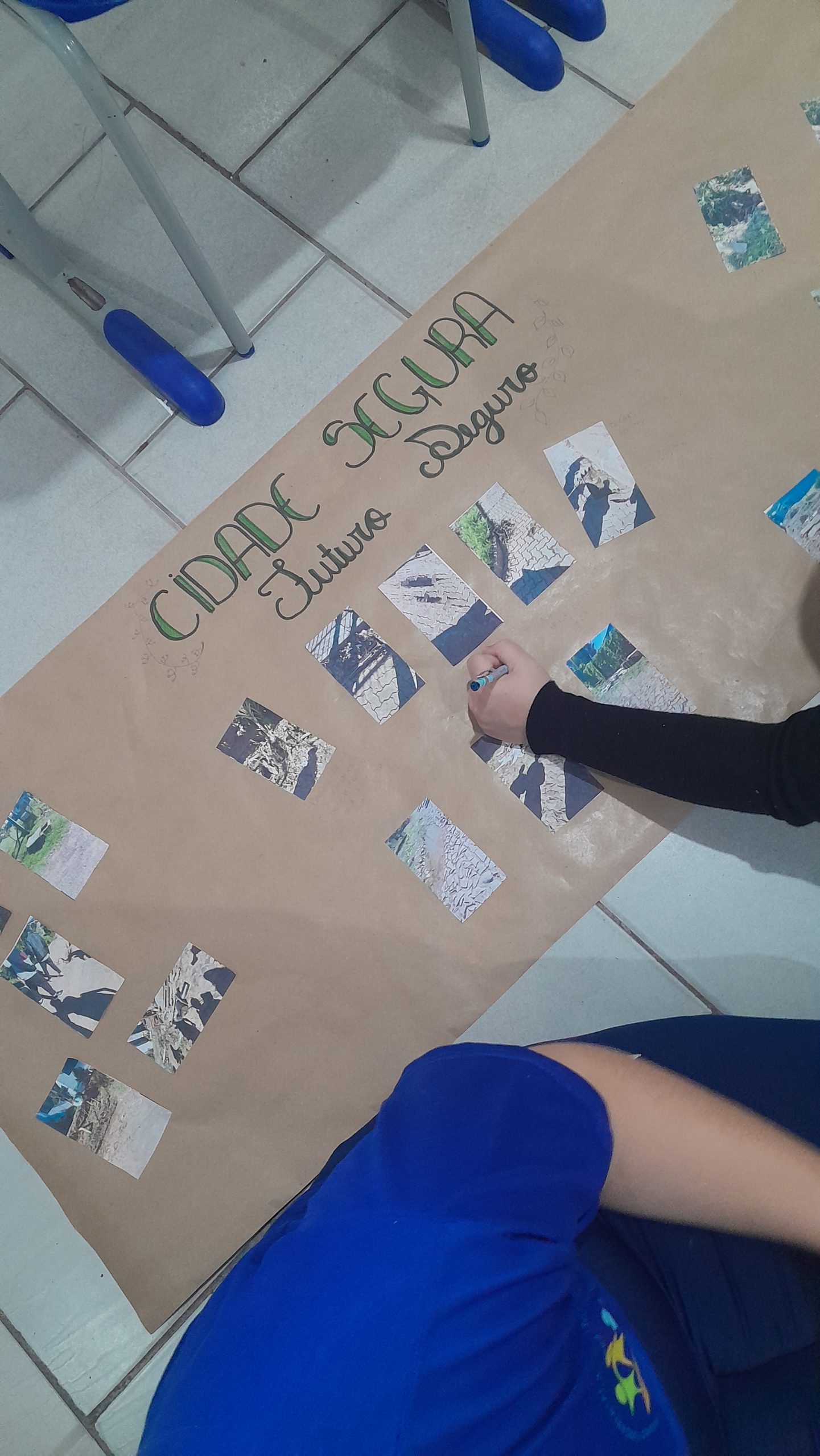 CARTAZ REALIZADO POR ALUNOS