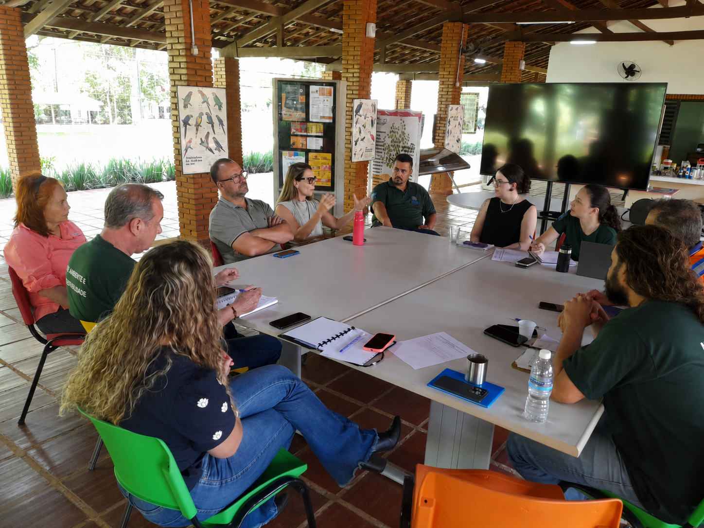 Reunião grupo organizador.