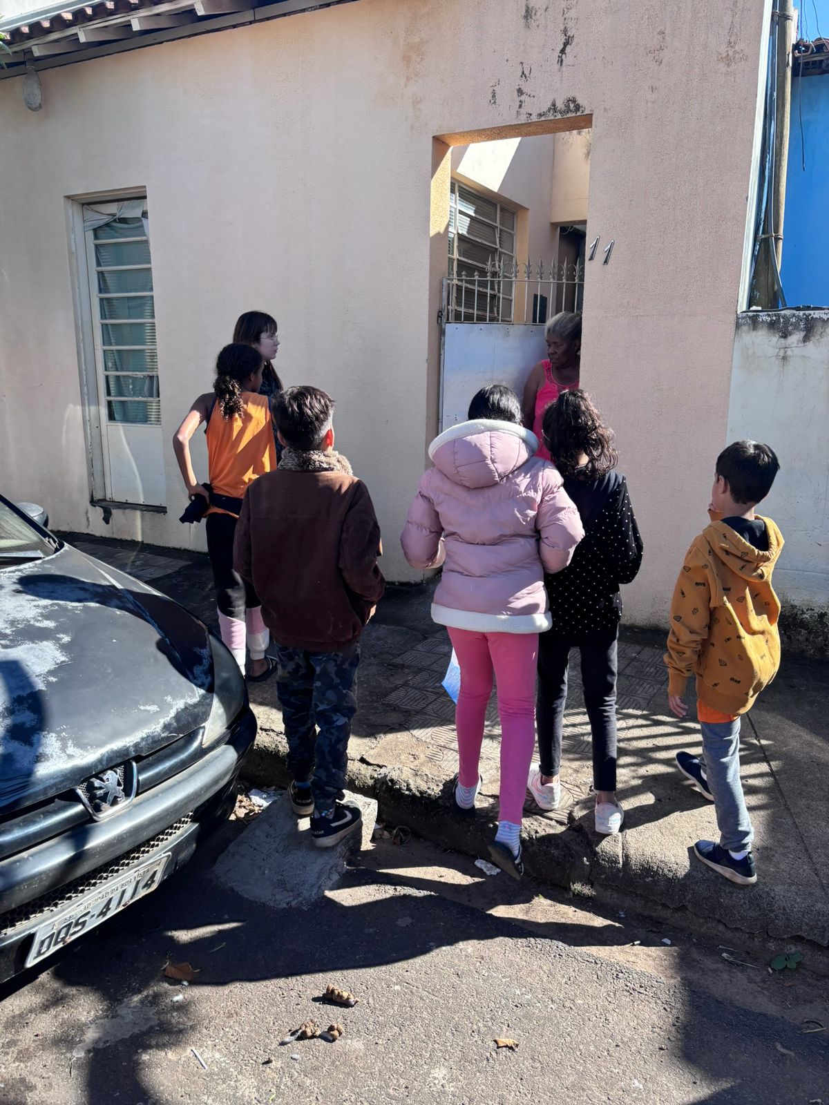 Idosa, moradora do bairro Vila Esperança
