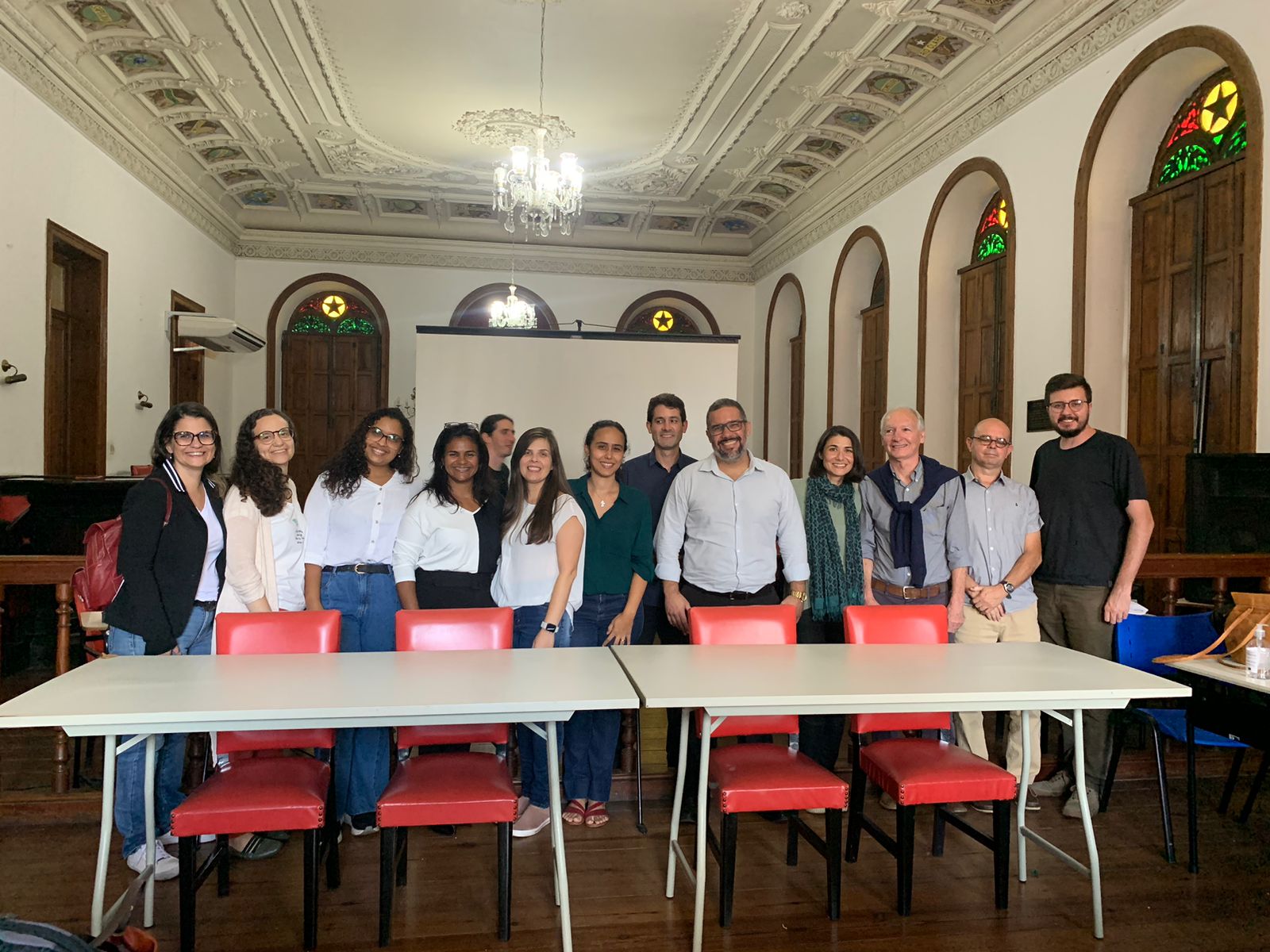 Evento de apresentação pública do Acordo de Cooperação Técnica entre o CEFET/RJ Unidade Petrópolis e a GARDE, realizada em abril de 2023, com a presença do diretor do CEFET/RJ Petrópolis, do presidente da GARDE e demais colaboradores das duas instituições.