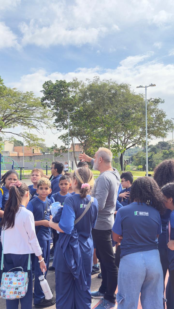 Visita guiada com alunos das escolas municipais - Dia 2