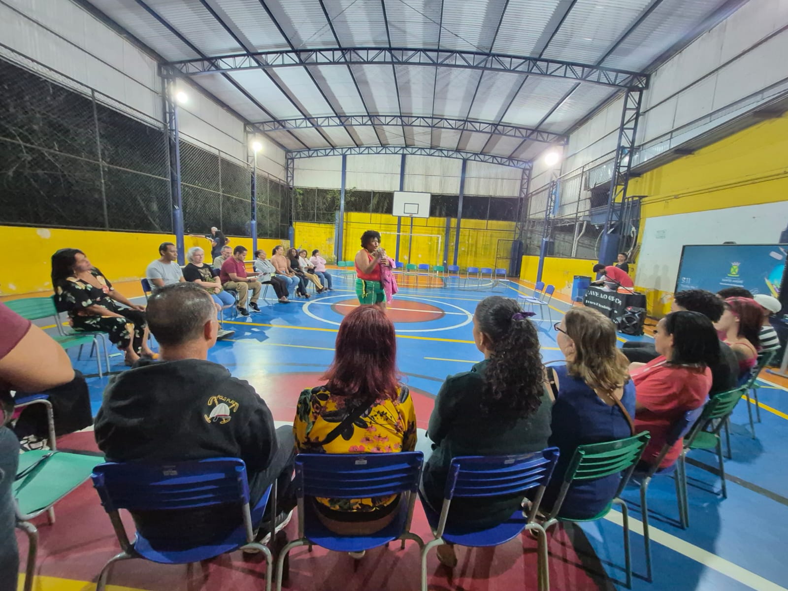Oficina de Slam, foco na diversidade.