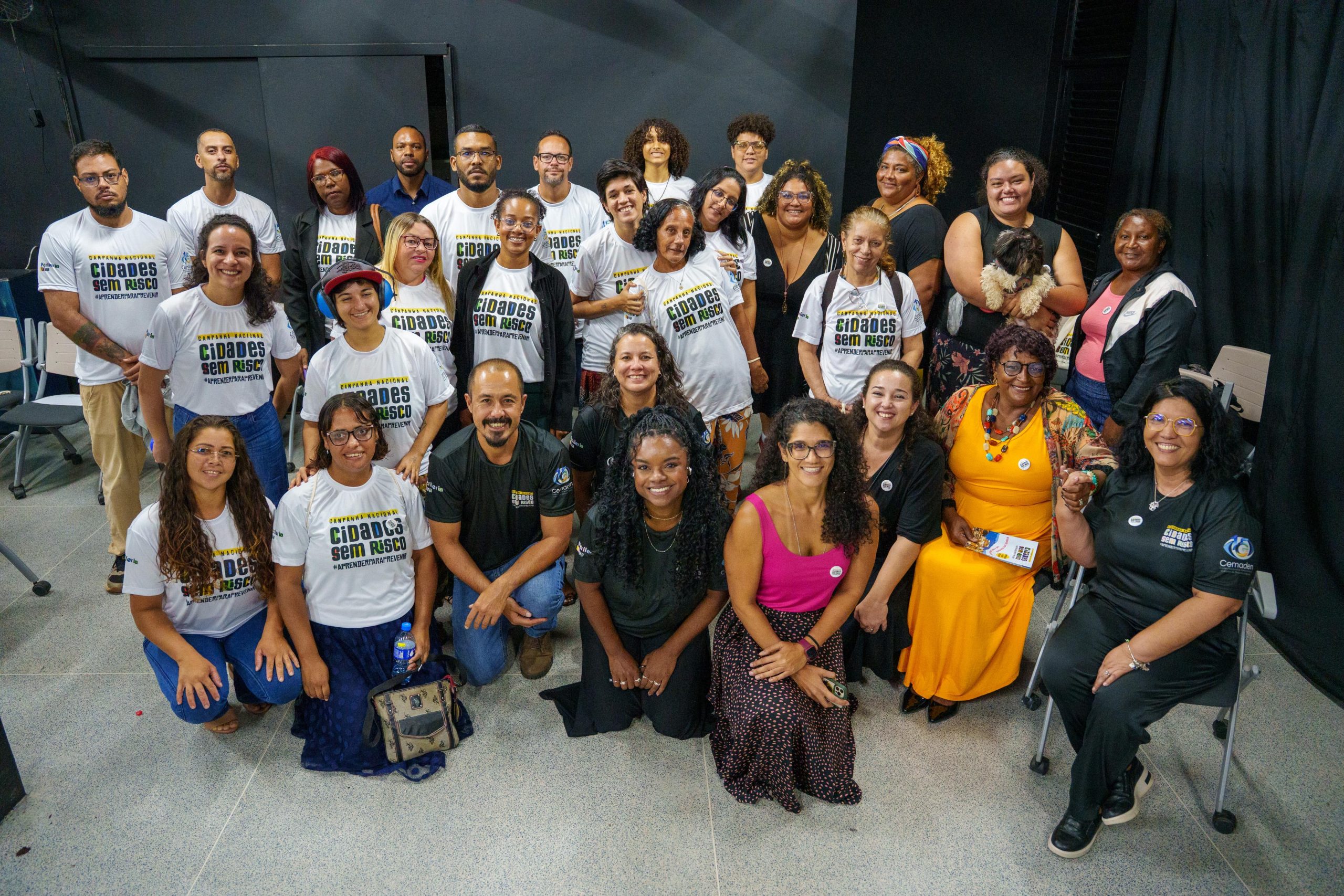 Início da Campanha Cidades Sem Risco, com organização Cemaden, na Organização de serviço social no Distrito Federal Jovem de Expressão com iniciativas populares, coletivos e associação.