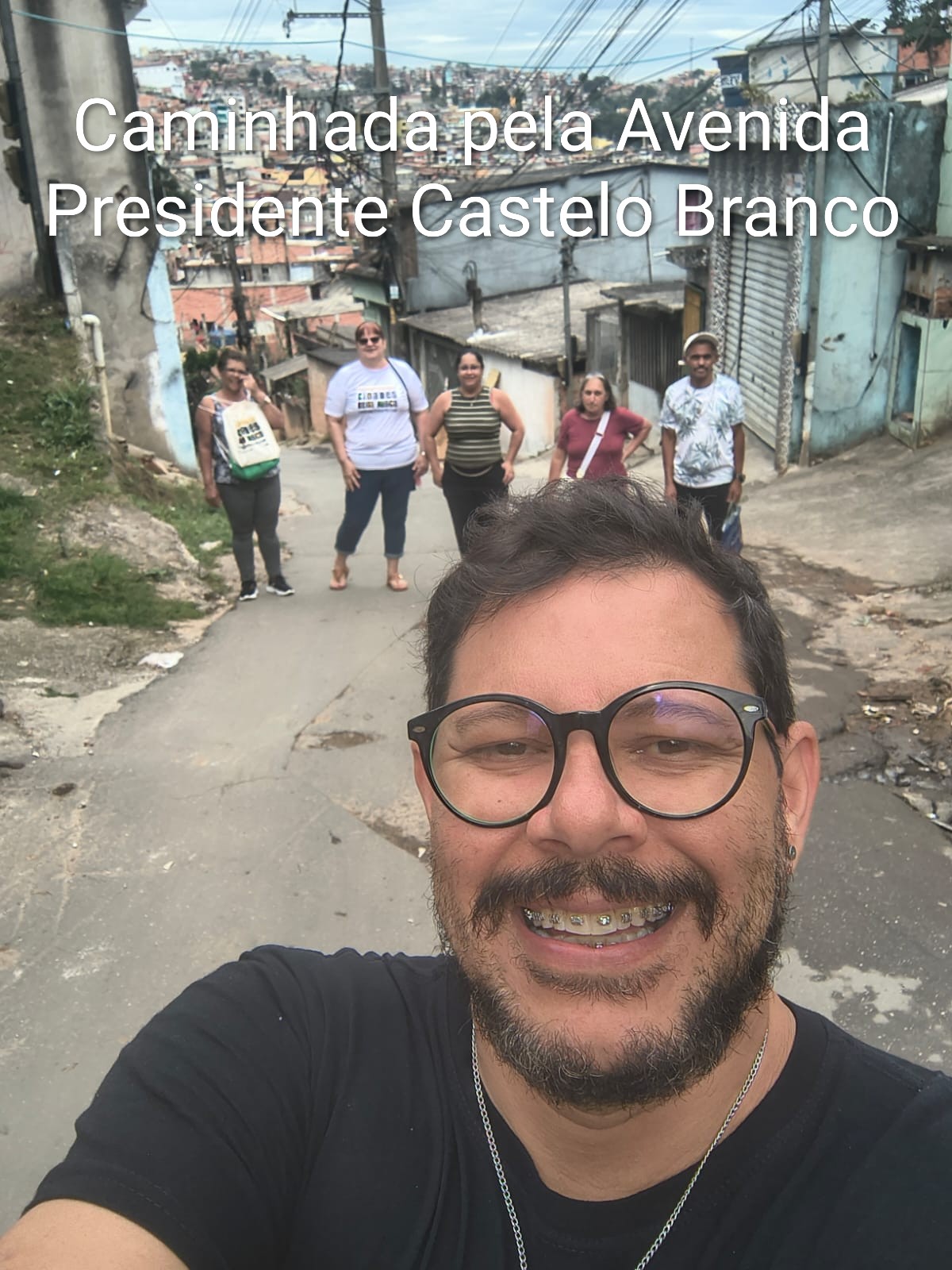 Caminhada pela Avenida Presidente Castelo Branco