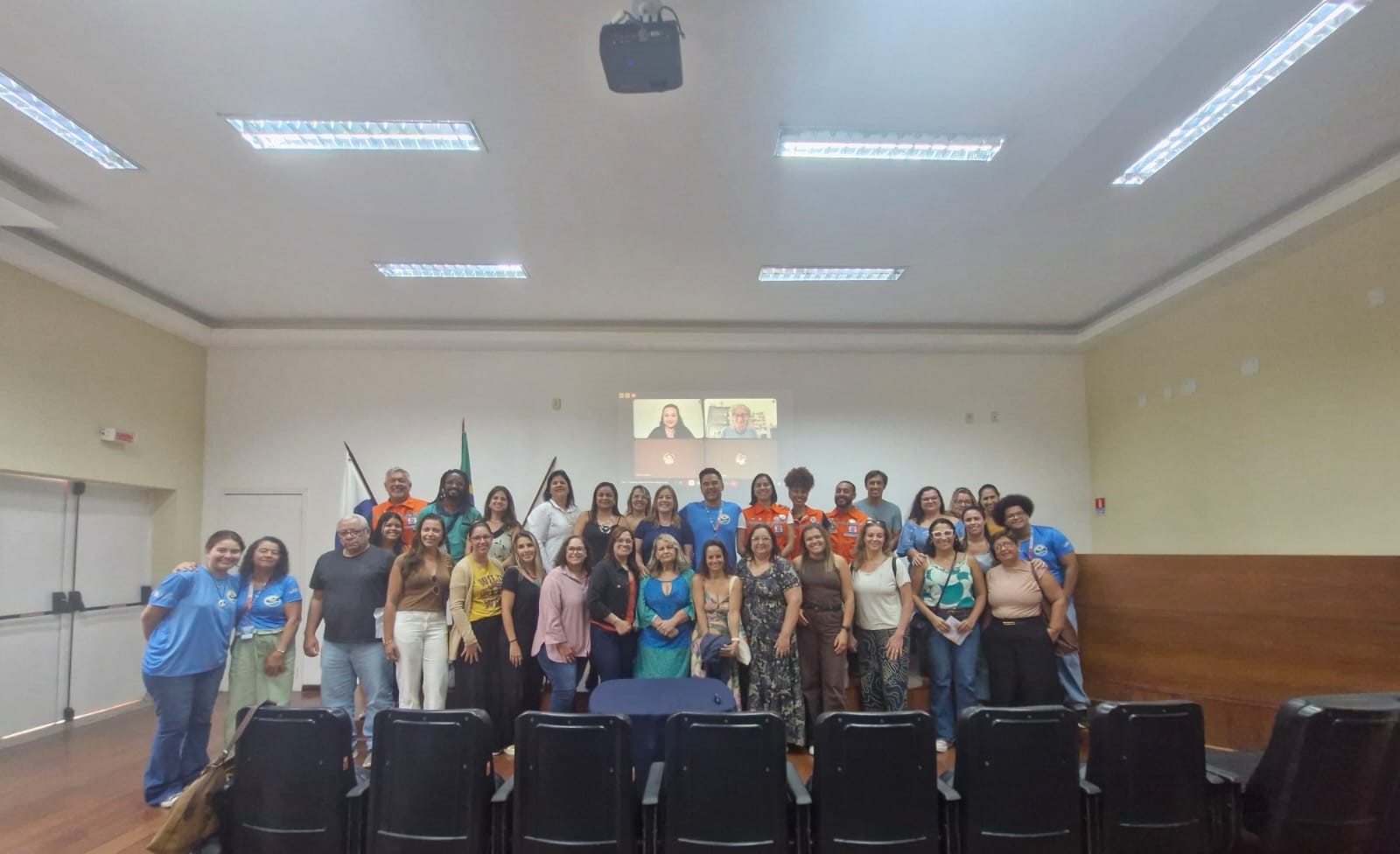 Lançamento da campanha Cidades Sem Risco - 20/5/2026, auditório da Defesa Civil municipal