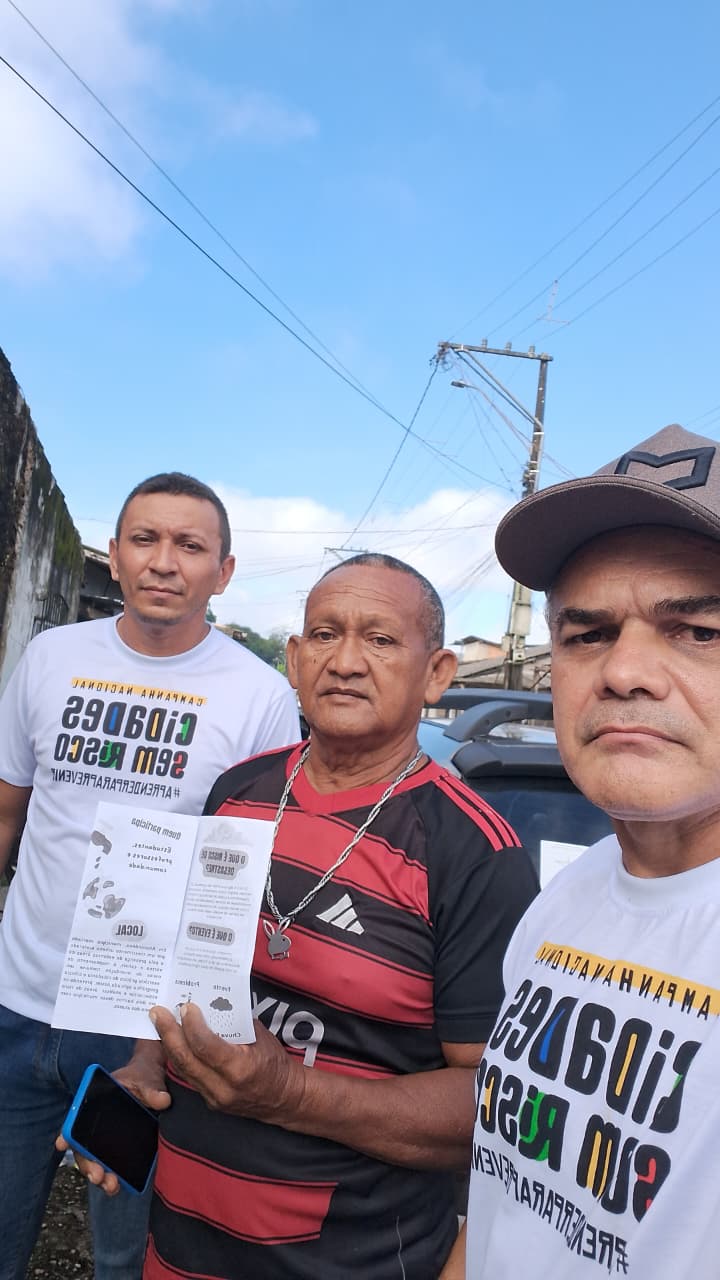 caminhada no bairro