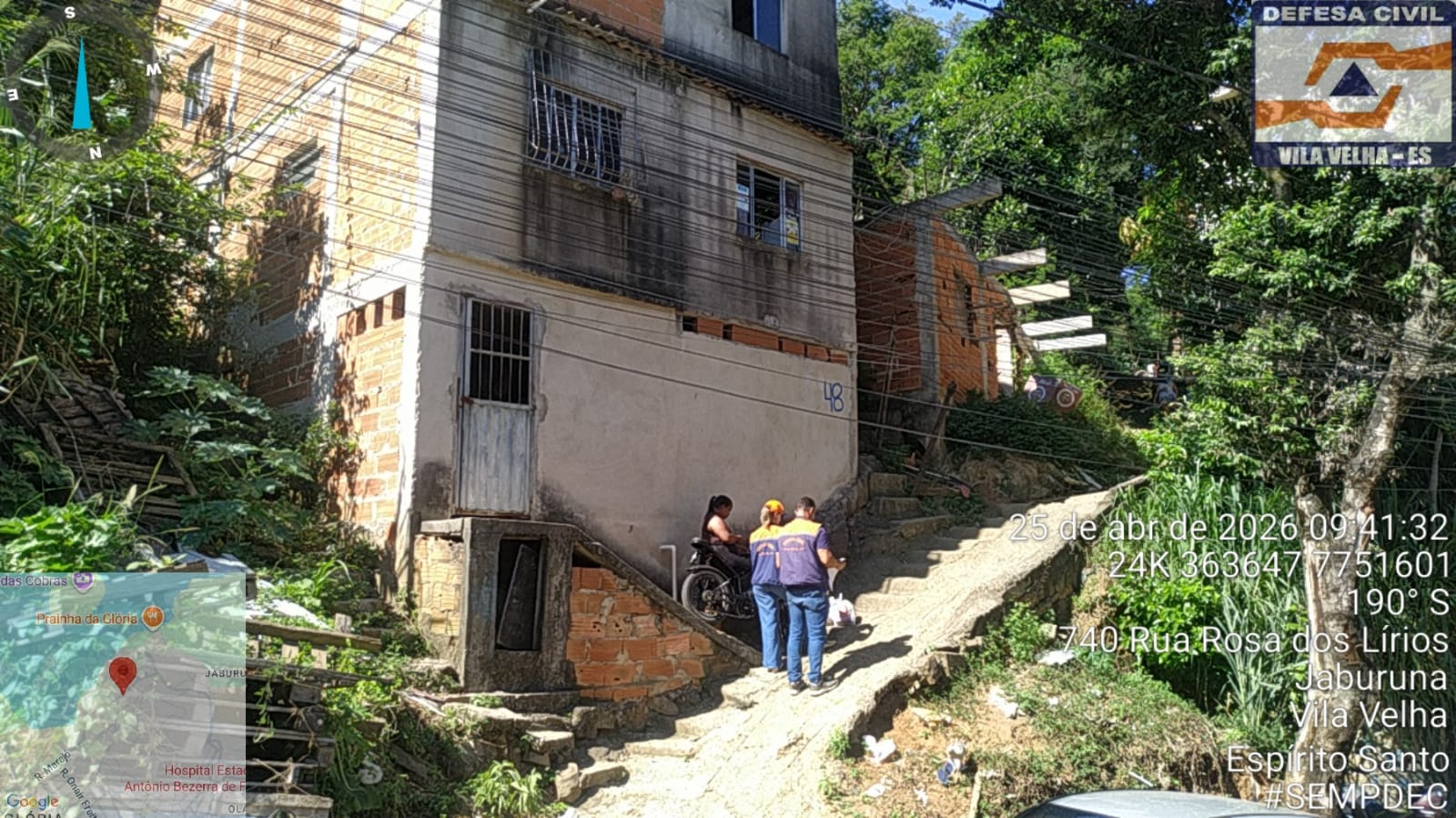 Cadastramento em Jaruruna, registro de moradora mulher e com deficiência 25/04/2026