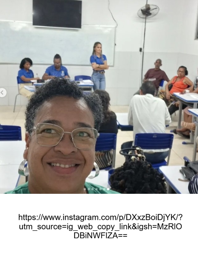 Reunião com a Prefeita do bairro de Vida Nova Joelma Santos