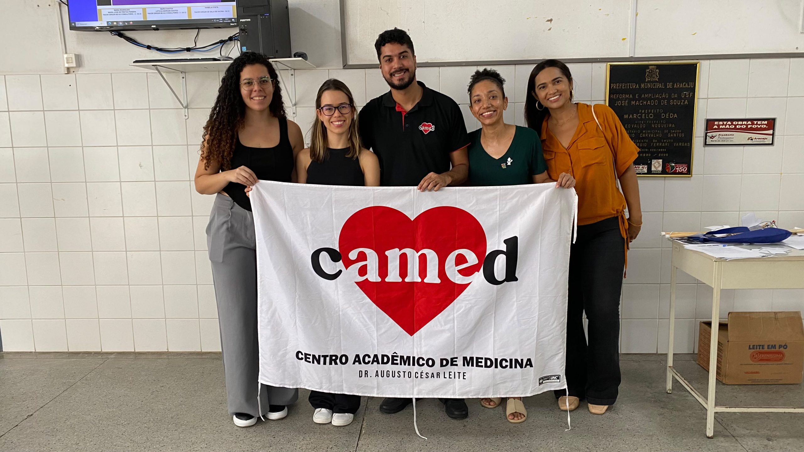 Representação estudantil, Organizadora e Doutoranda parceira da ação