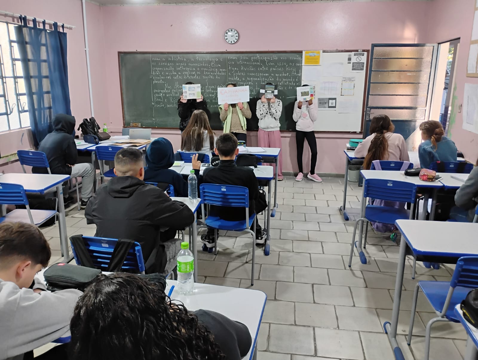 Socialização e Sensibilização nas demais turmas da escola