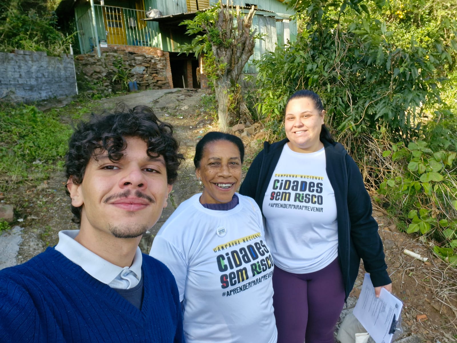 aplicação da ultima rodada de questionários