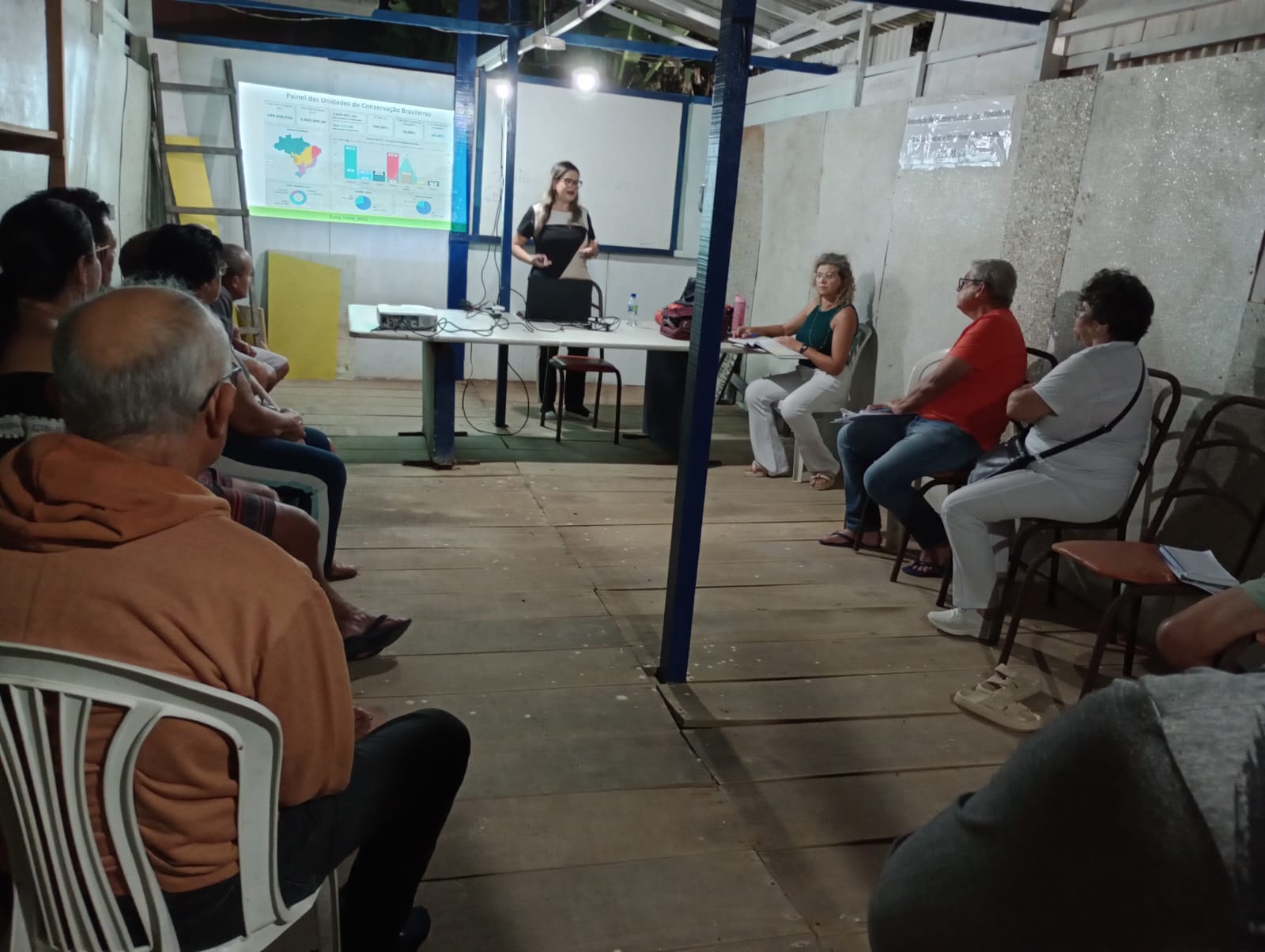 PROF. DA UFPB- OFICINA SOBRE A BACIA HIDROGRÁFICA DE JACARAPÉ