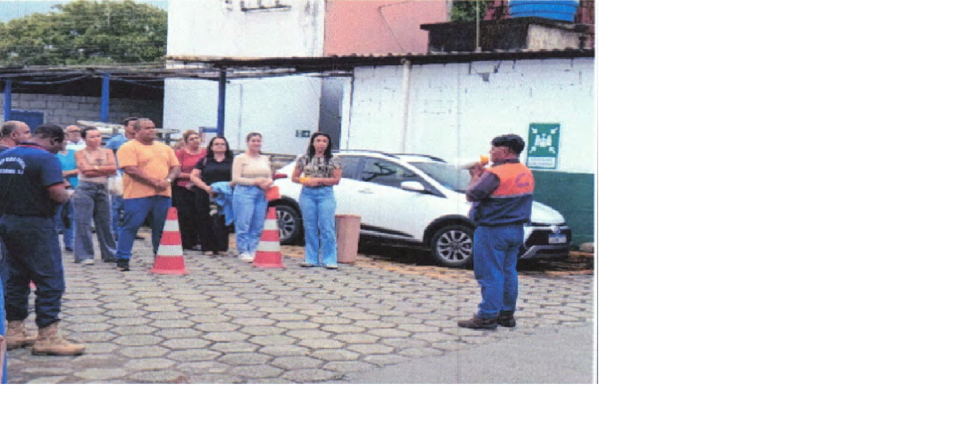 Exercício simulado de abandono de área - Prefeitura de Resende