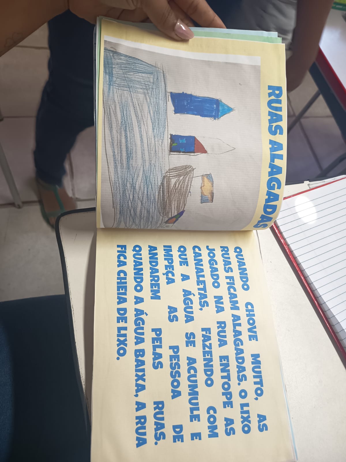 Confecção de um livro com acesso a qd code.