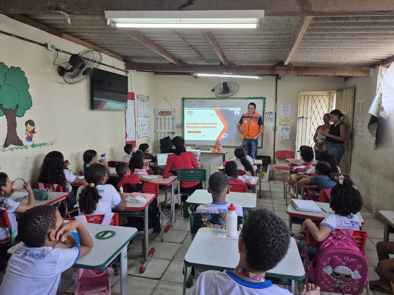 Representante da Defesa Civil de Olinda