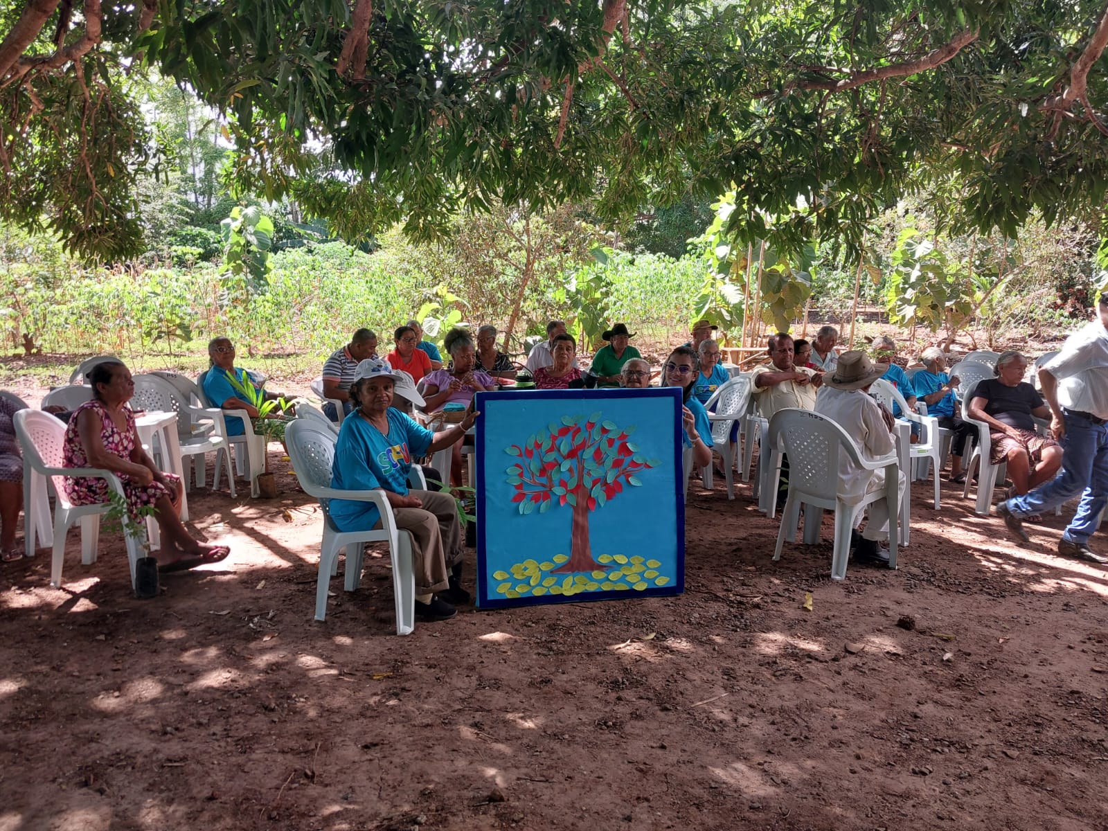 grupo de adultos e idosos do SCFV
