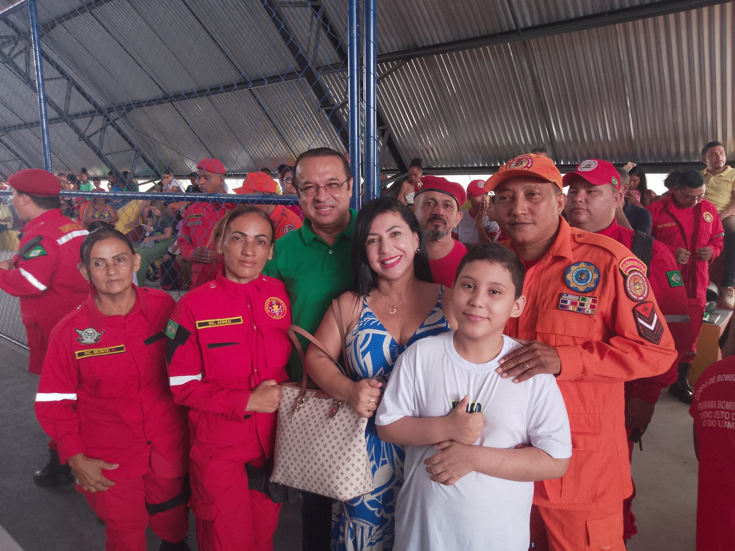 Campanha realizada junto com o corpo de bombeiros Militares e a comunidade localbombeiros