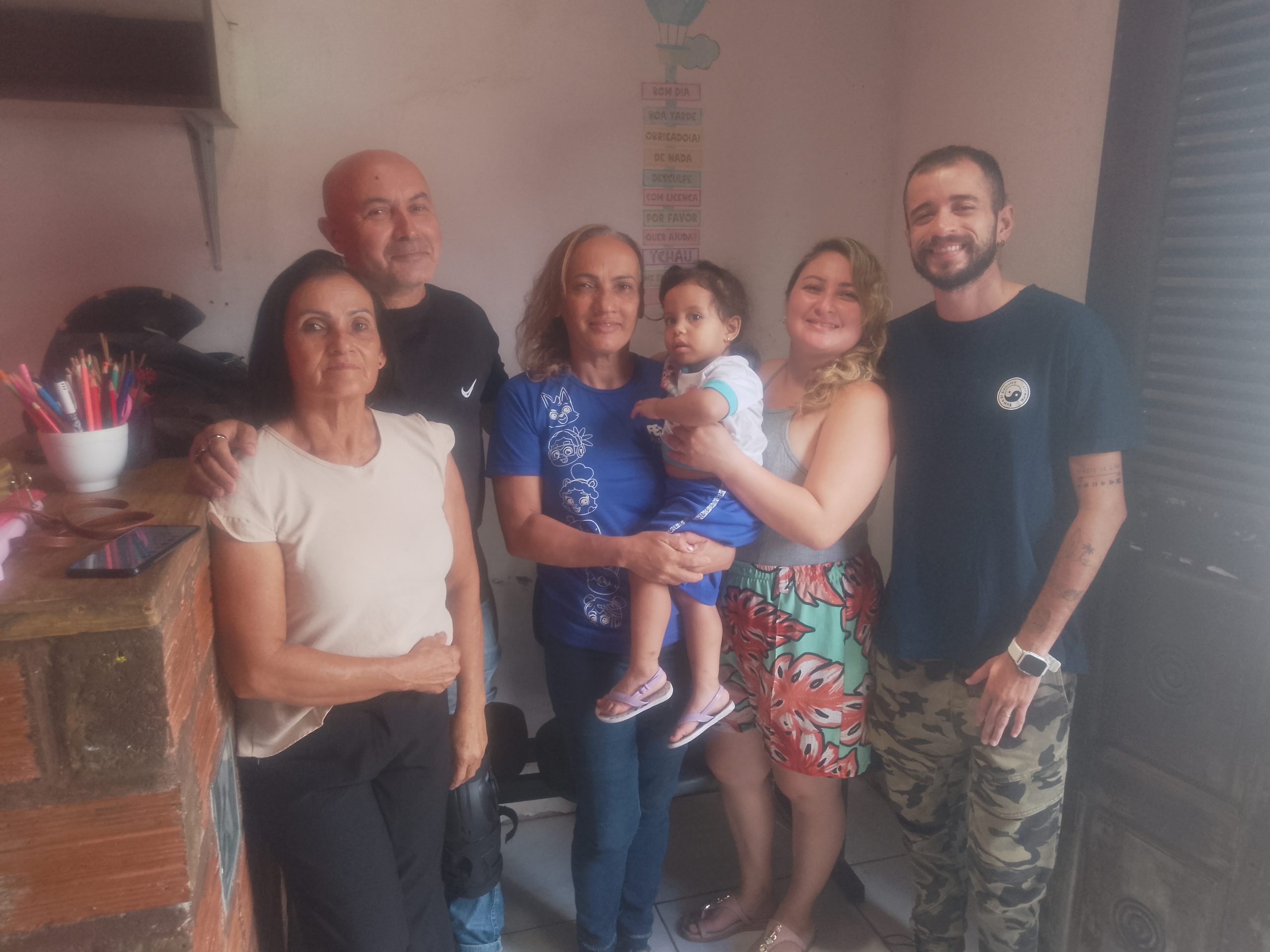 Reunião com pessoas com deficiente