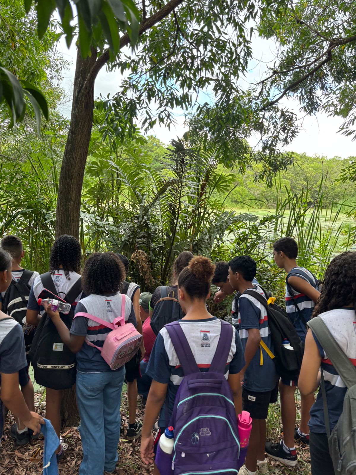 Visita a Nascente do Rio Aribiri - Lagoa Encantada.