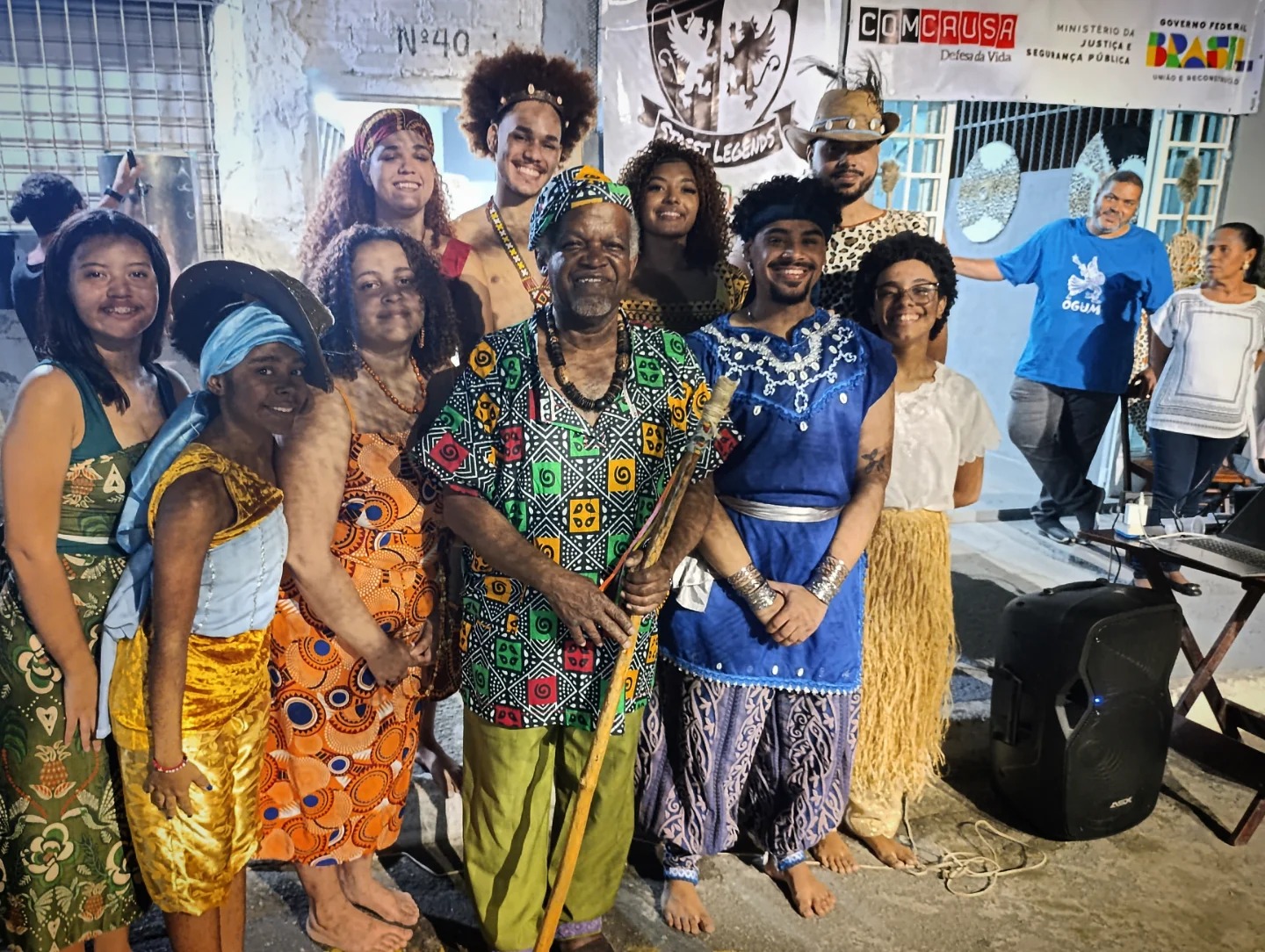 Moradores de Nova Iguaçu e agentes culturais