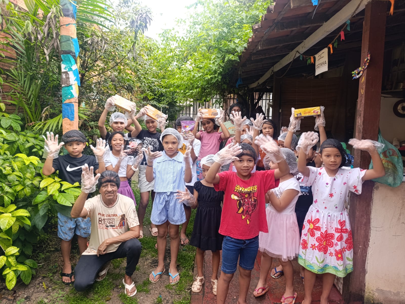 crianças do ensino infantil
