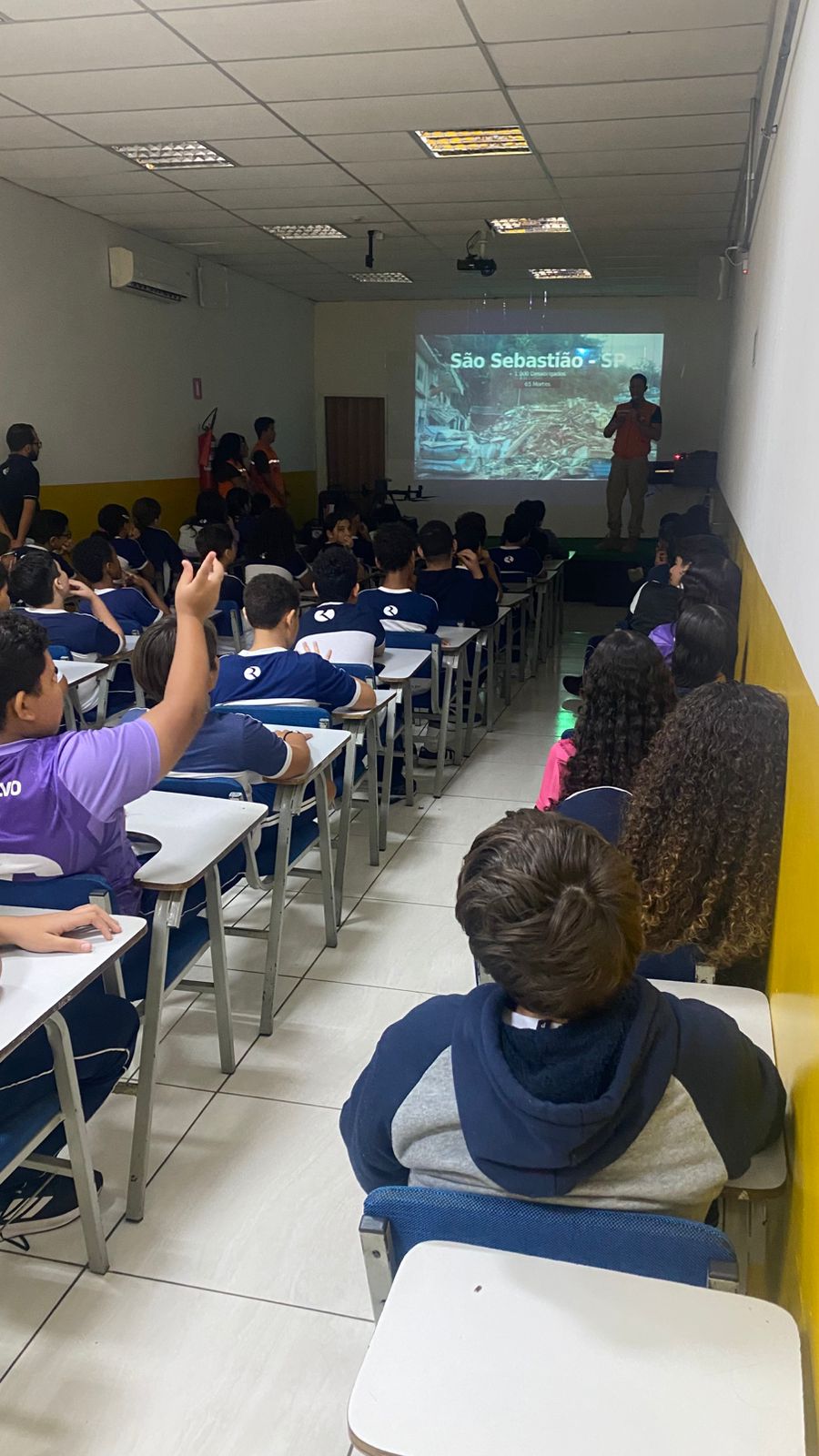 Palestra com a Defesa Civil Municipal