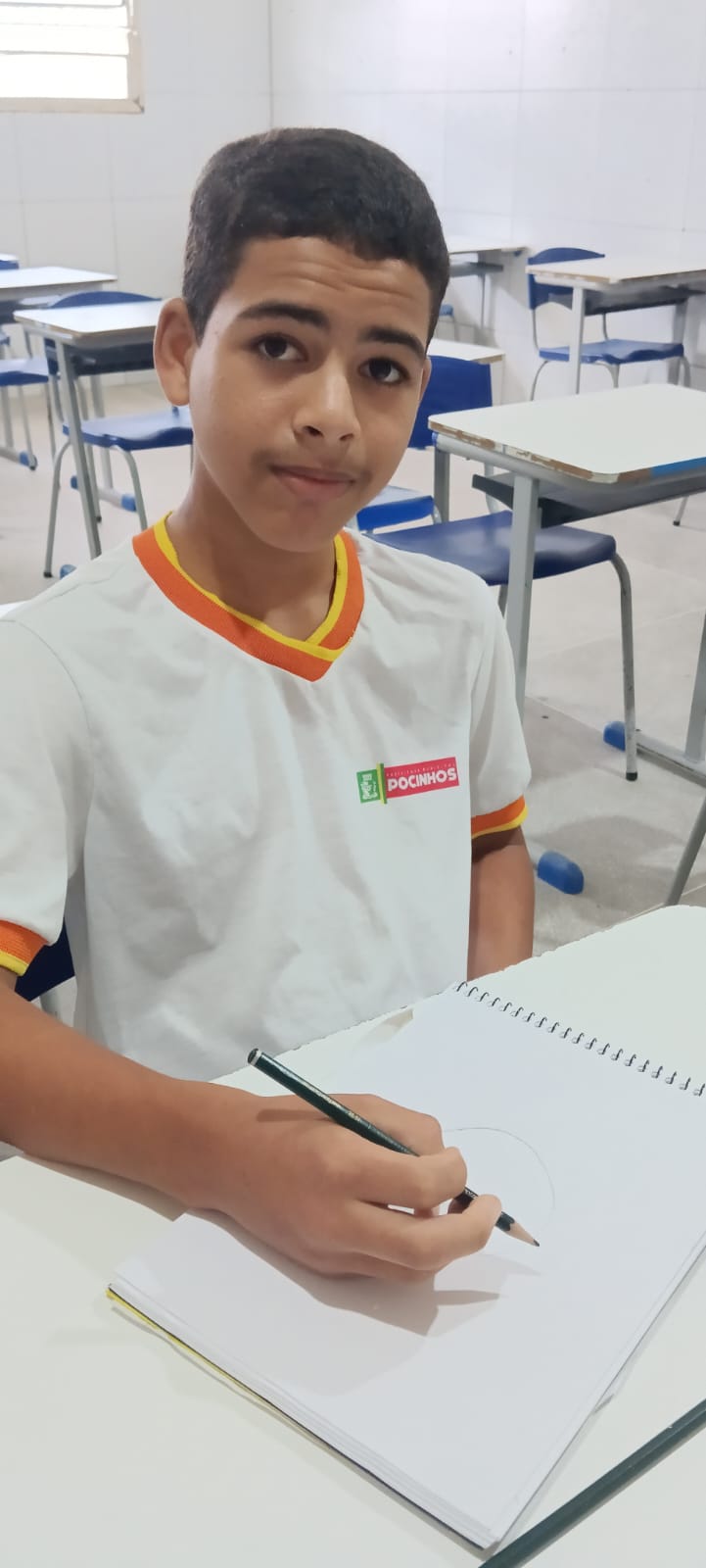 ALUNOS DA ESCOLA MUNICIPAL RUI BARBOSA - SÍTIO MARI - POCINHOS