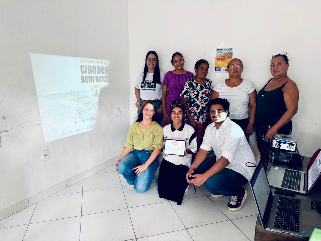 Mapeamento Participativo com SIG,no Conselho de Moradores de Jardim Monte Verde , etapa realizada em 28 de abril de 2026.