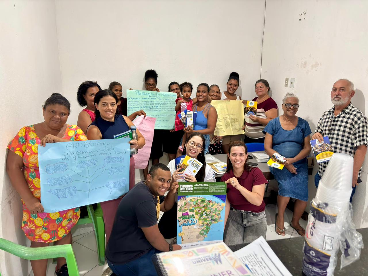 Mobilização e escuta livre no Conselho de Moradores de Jardim Monte Verde , etapa realizada em 14 de abril de 2026.