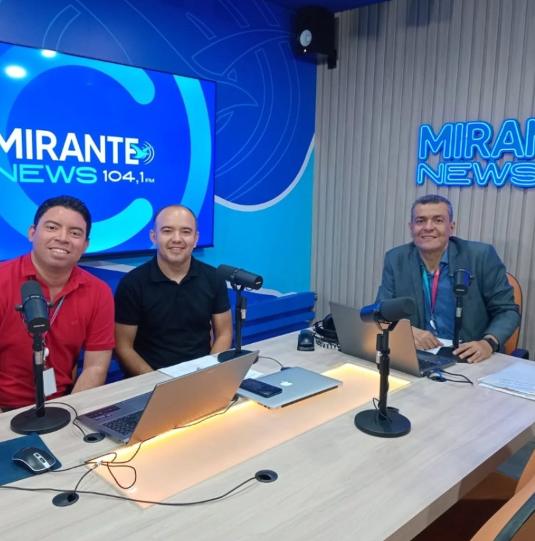 bate papo na rádio local