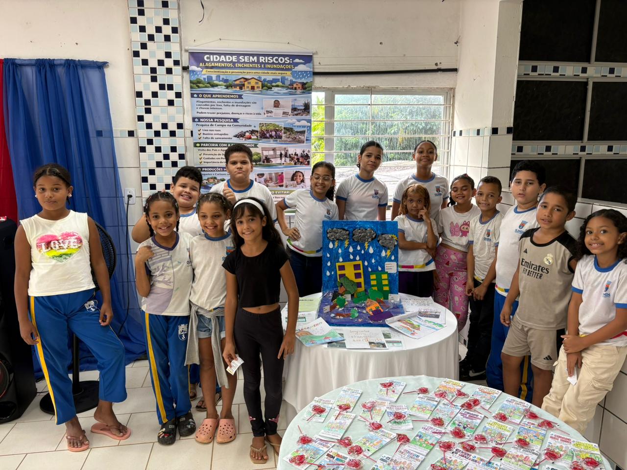 culminância do projeto Cidades sem Riscos