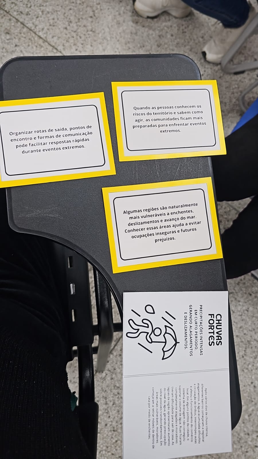 JOGO DE CARTAS MITIGAÇÃO E ADAPTAÇÃO A DESASTRES