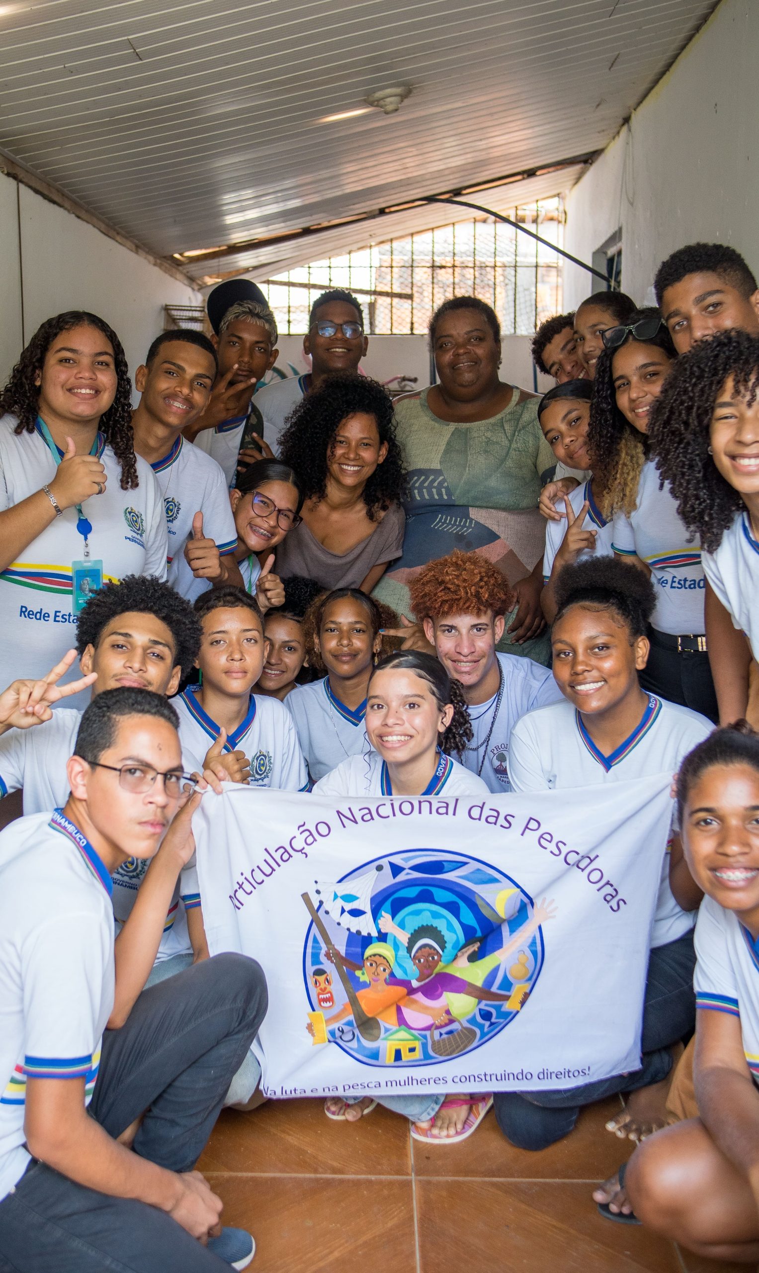 PARCERIA COM A ASSOCIAÇÃO MANGUE MULHER