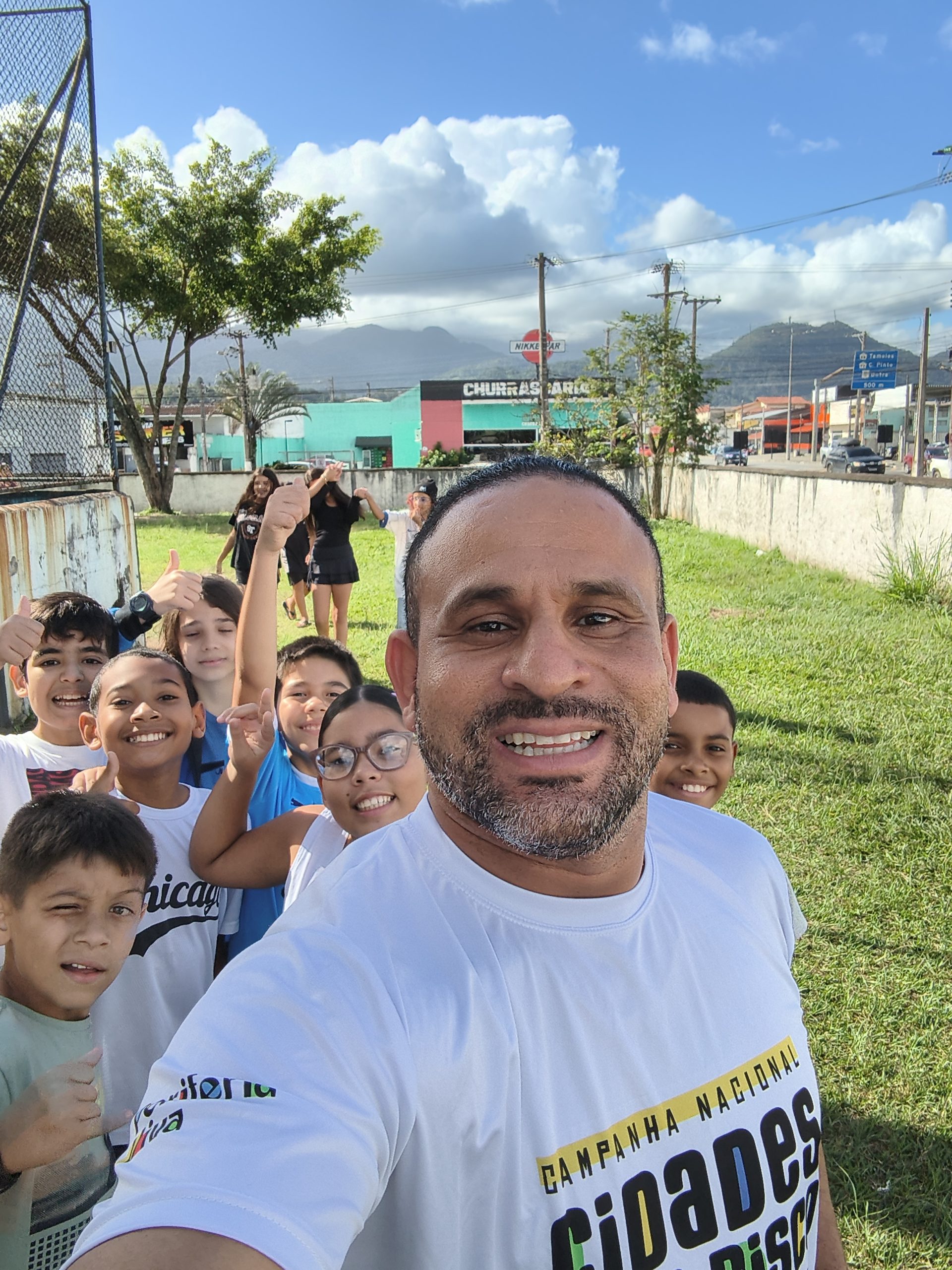 Saída para o evento